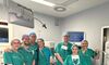 Primera ciruga extirpacin rin con robot quirrgico de Extremadura en el Universitario