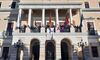 Asociaciones de mujeres y una cantaora acompaan al Ayuntamiento de Badajoz en el acto 25N