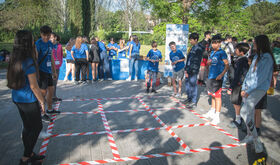 En Mrida ms de 1700 alumnos extremeos participan 1 edicin Matemticas en la calle