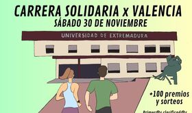 Campus universitario de Badajoz acoger la carrera solidaria UEx por Valencia