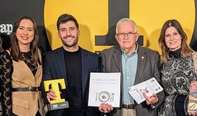 La gastronoma extremea se promociona en la gala de Premios T de Oro de la Revista Tapas