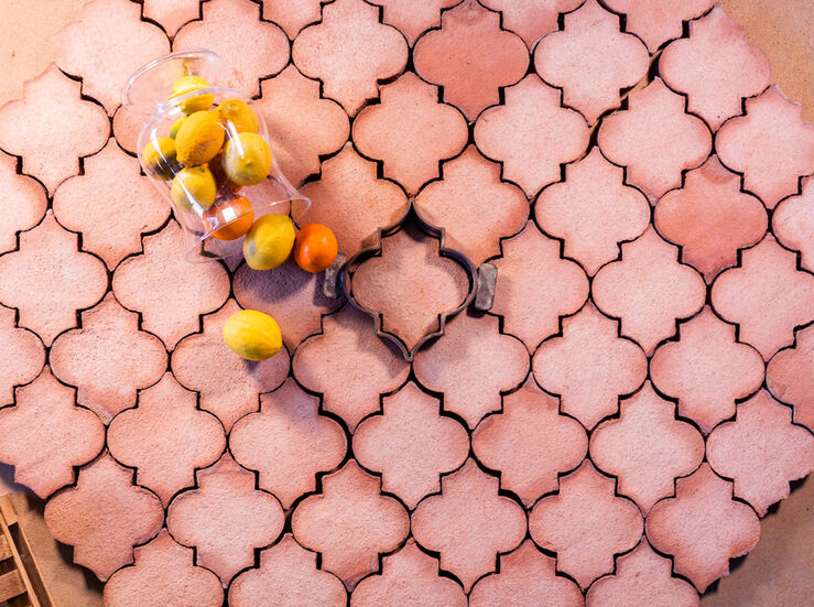 Suelos de azulejos de barro la moda de belleza y durabilidad