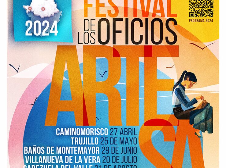 Este finde el Festival de Oficios Artesanos hace su primera parada en Caminomorisco 